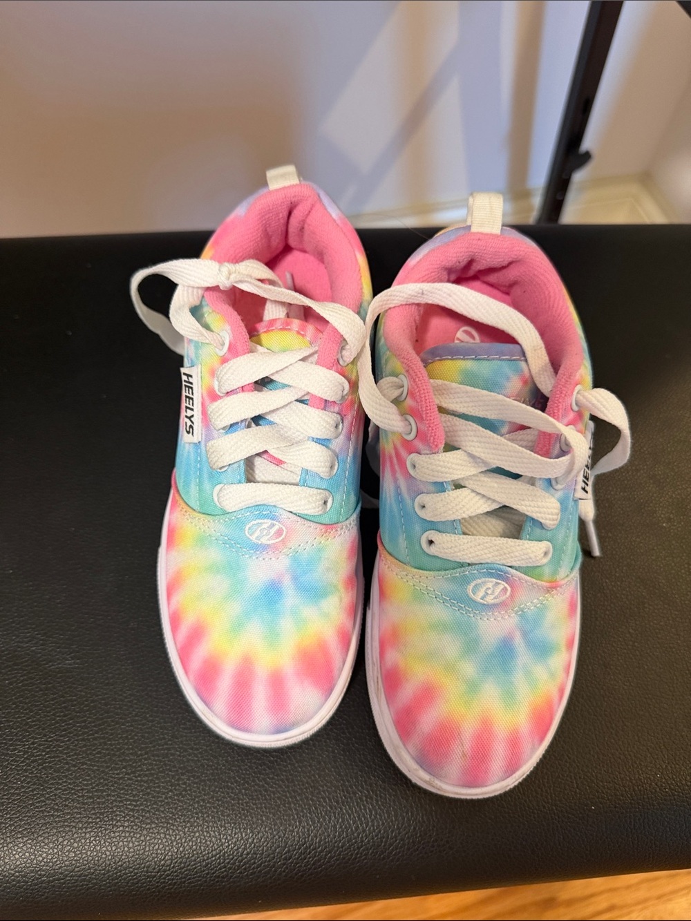 Heelys Kids Tie-Dye Lace-Up Skate Shoes - Pink Lining